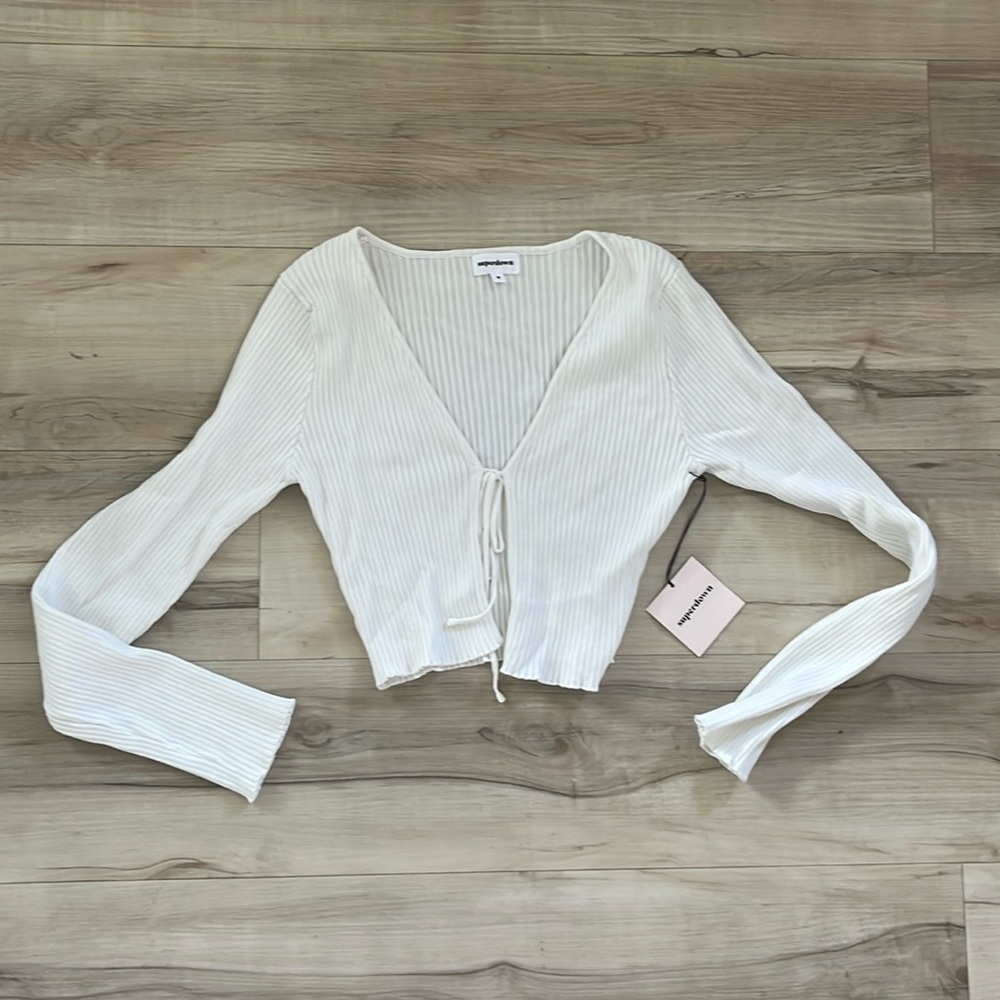 NWT super down Cardigan